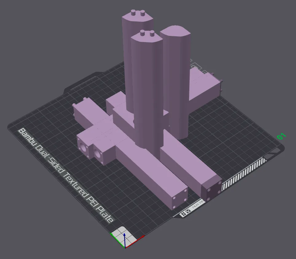 Print bed unorganized