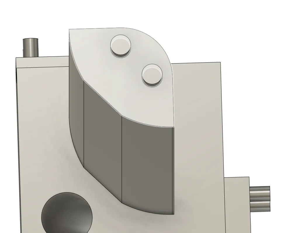 Vertical section top geometry